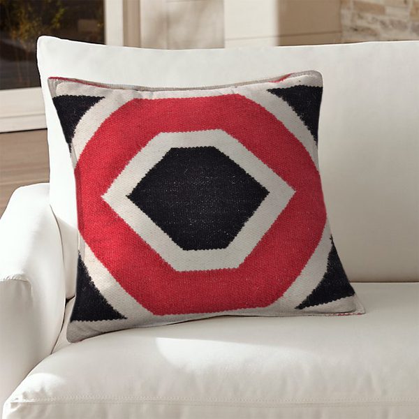 Southwestern Geometric Wool Cushion