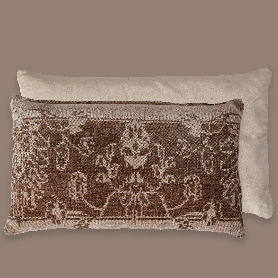 Grey Persian Jacquard Pillow