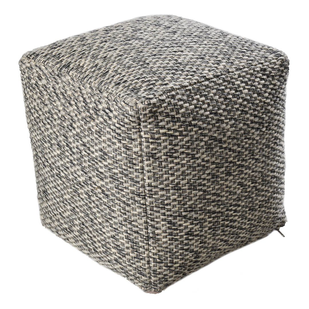 Grey Pouf