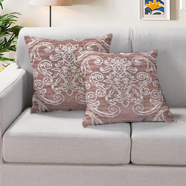Luxury jacquard Paisley cushion