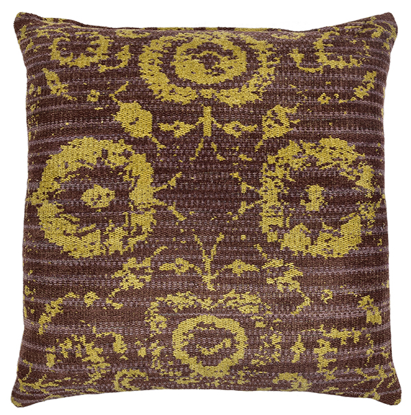 Tropical Floral Jacquard Cushion1