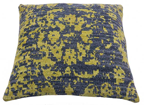 Tropical jacquard Abstract cushion2